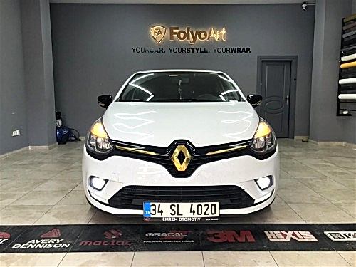 araç kaplama clio 4 krom detaylar altın rengi şerit (1)