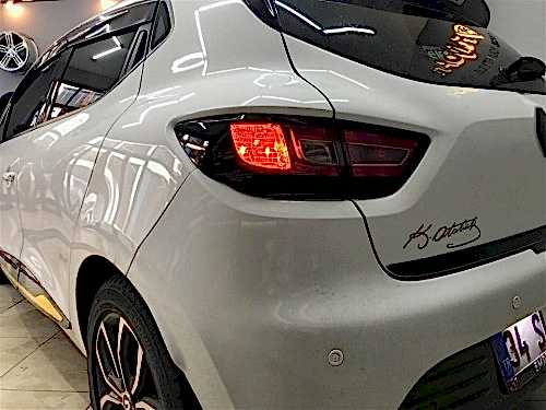 araç kaplama clio 4 krom detaylar altın rengi şerit (4)