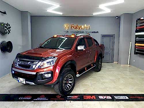 araç kaplama nissan navara dodik kaplama maltepe istanbul (1)