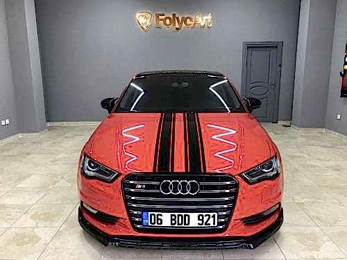 audi araç kaplama sline şerit kaplama cam filmi (3)