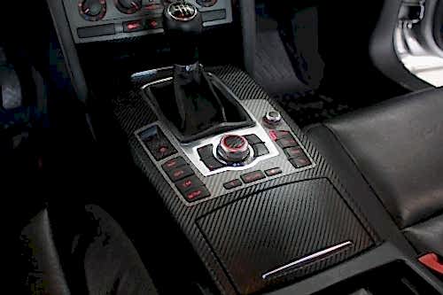 audi iç trim çıtaları kaplama carbon siyah gri araç kaplama (3)