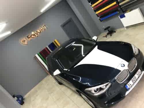 bmw f20 beyaz şerit çekme urban şeritleri bmw 116 118 şerit kaplama araç kaplama (5)