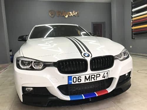bmw f30 320 araç kaplama m3 şerit kaplama (3)