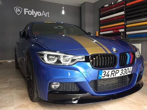 bmw f30 320 araç kaplama m3 şerit kaplama (5)