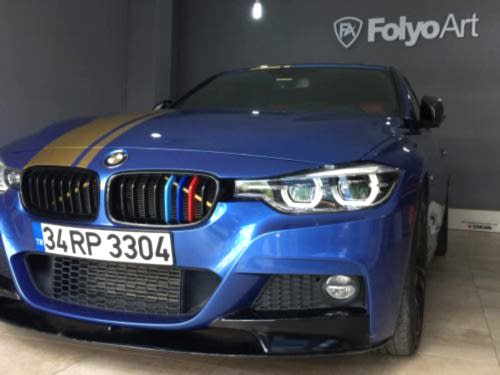 bmw f30 f10 panjur ön ızgara böbrek parlak siyah kaplama (3)