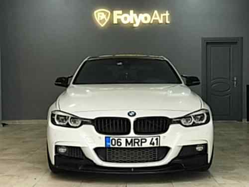 bmw f30 m3 m4 parlak siyah tavan kaplama folyo araç kaplama (6)