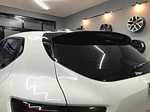 clio 4 spoiler kaplama siyah (2)