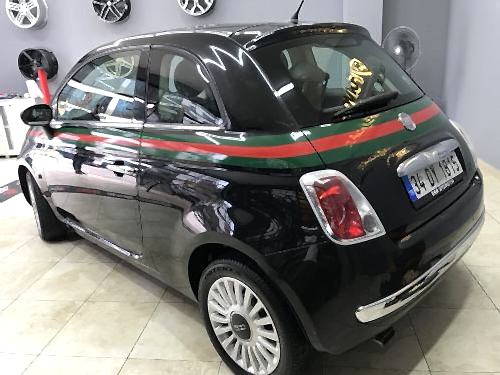 fiat 500 gucci renkleri özel tasarım şerit kalamaJPG (1)