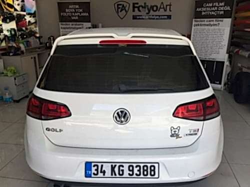 golf stop kaplama çerçeve siyah araç kaplama (3)