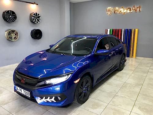 honda civic f5 panjur kaplama parlak siyah rs panur araç kaplama (3)