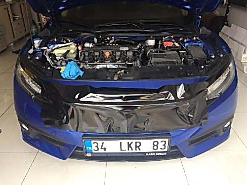 honda civic f5 panjur kaplama parlak siyah rs panur araç kaplama (5)