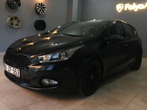 kia ceed stop karartma far kaşı cam kenarı çıta kaplama (1)