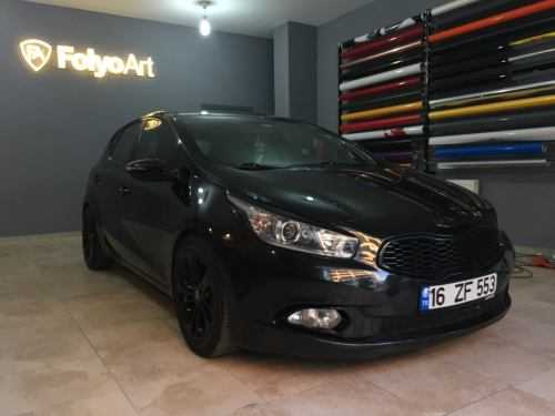 kia ceed stop karartma far kaşı cam kenarı çıta kaplama (2)