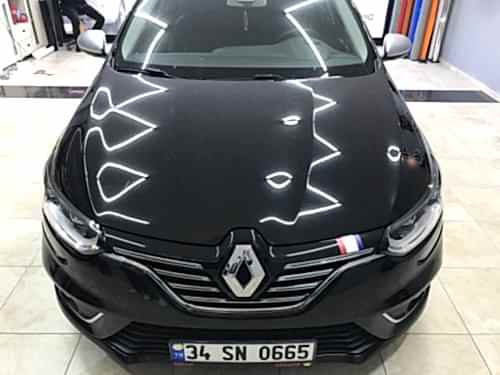 mat metalik gri ayna kaplama megane (3)