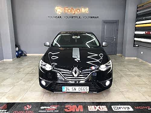 mat metalik gri ayna kaplama megane (4)