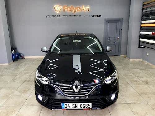 megane renault sport şerit kaput