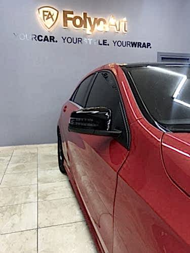 mercedes a180 ayna kaplama siyah (1)