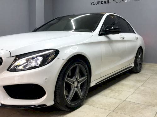 mercedes c200 c180 yan marşbiyer kaplama amg şerit (3)