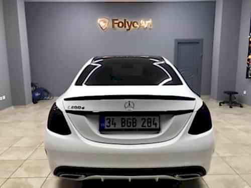 mercedes far kaplama karartma stop karartma kaplama şeffaf koruma folyo kaplama (2)