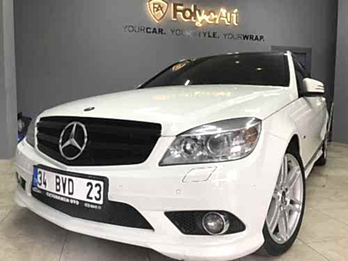 mercedes panur ön ızgara parlak siyah kaplama araç kaplama folyo (10)