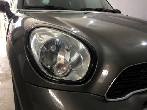 mini cooper contryman stop çerçevesi far çerçevesi siyah kaplama cam filmi araç kaplama (1)