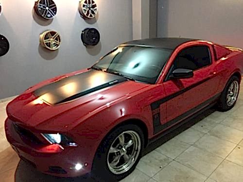 mustang şerit çekme araç kaplama (3)