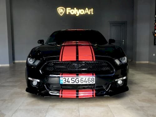 mustang şerit çekme araç kaplama (4)