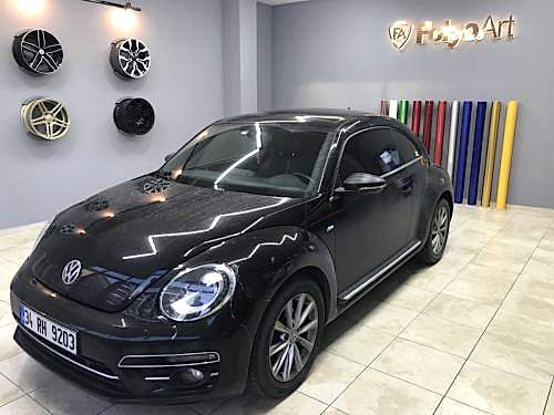 new beetle araç kaplama carbon ayna kaplama cam filmi (1)