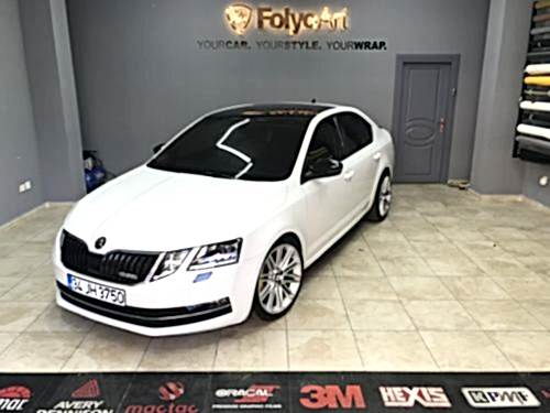 octavia siyah tavan kaplama yarım