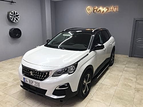 peugeot 3008 siyah tavan kaplama spoiler kaplama (3)