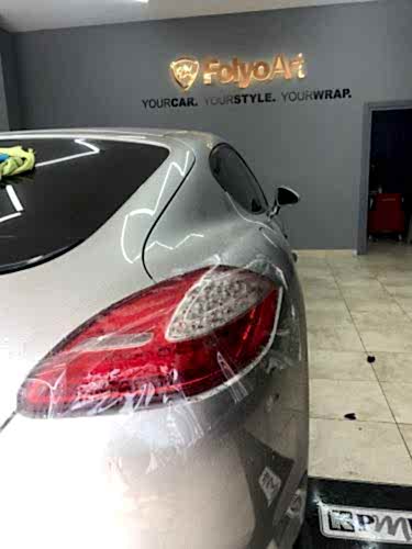 porsche panemera far karartma stop kaplama şeffaf koruma ppf lpf (3)