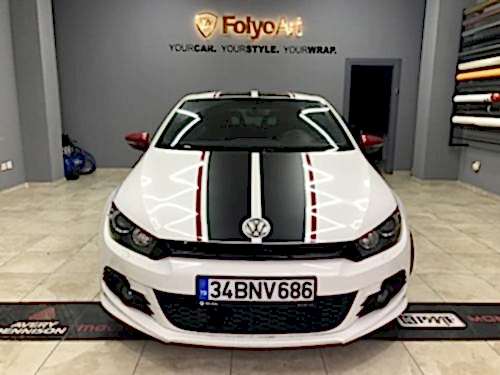scirocco ayna kaplama kırmızı
