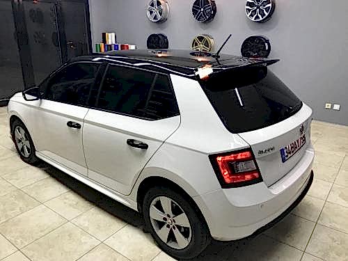 skoda fabia siyah tavan kaplama (3)