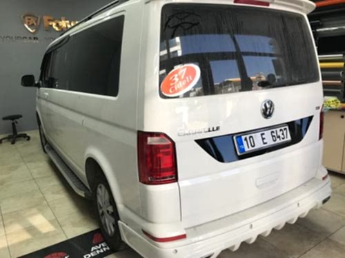 transporter plakalık iç kısmı siyah kaplama folyo