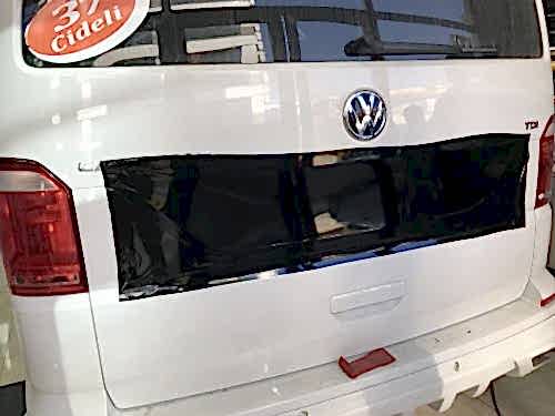 transporter plakalık iç kısmı siyah kaplama folyo1